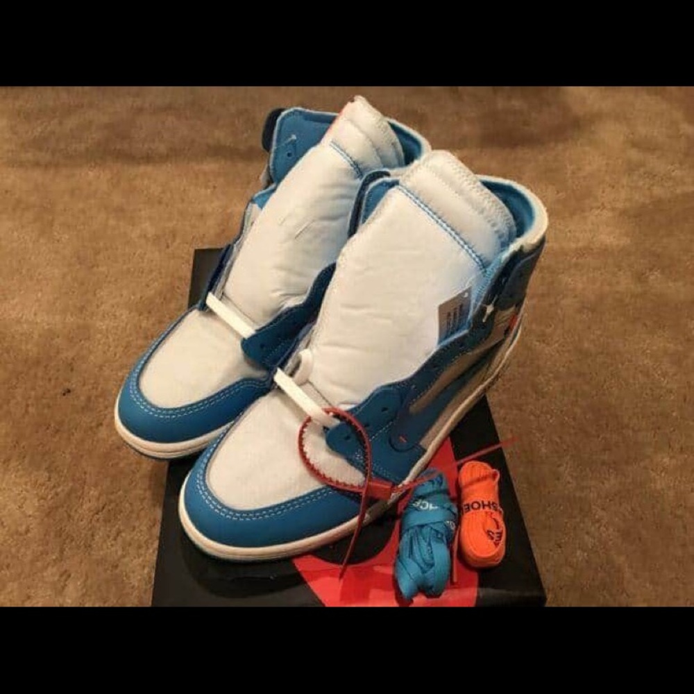 Off White Air Jordan 1 UNC